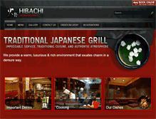 Tablet Screenshot of hibachi.com.au